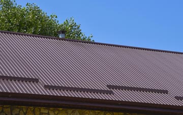 typical Duntisbourne Abbots corrugated roof uses